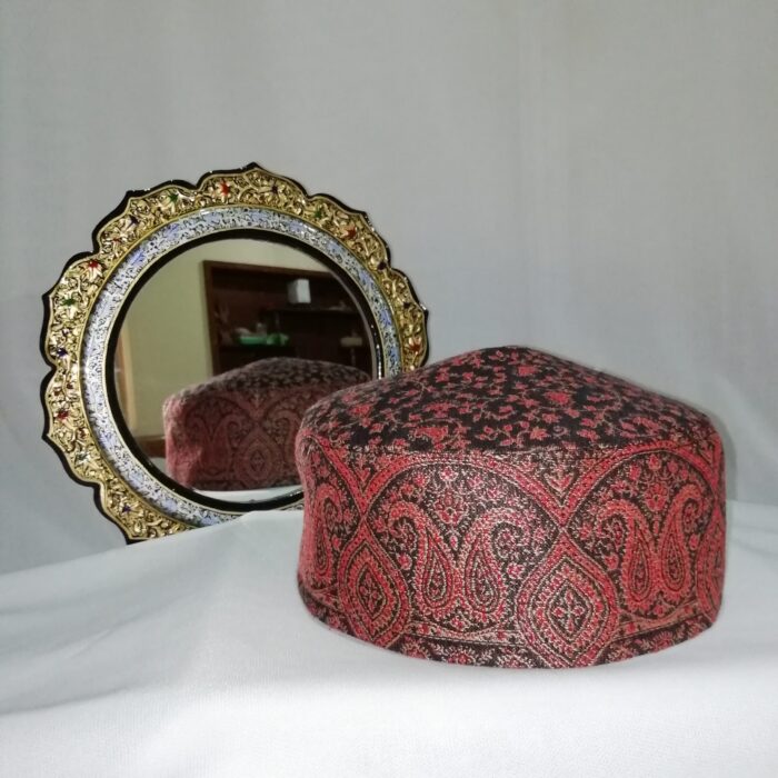 Black Special Badami Kashmiri Kani Cap