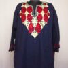 Dark Blue Badami Aari Pheran