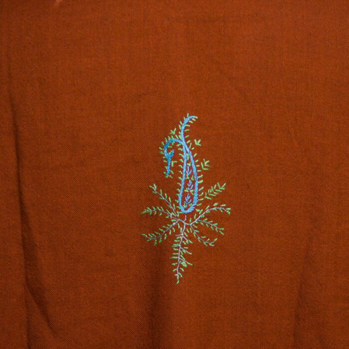 Brown Jali Hand Sozni 56 Count Pheran - Image 4