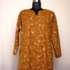 Dark Mustard Aari Jali Cashmilon Pheran