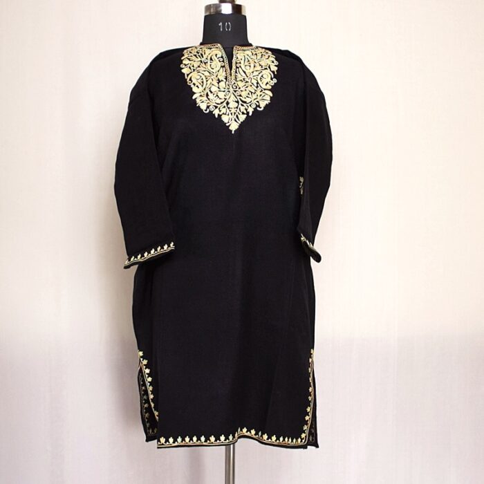 Black Cashmilon Pheran 38L - Image 2