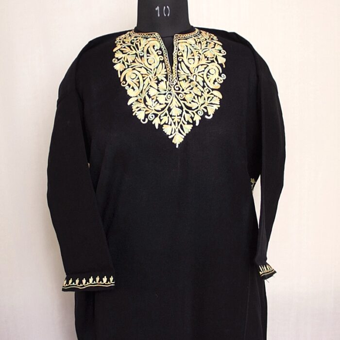 Black Cashmilon Pheran 38L