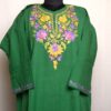 Green Polywool Aari Pheran