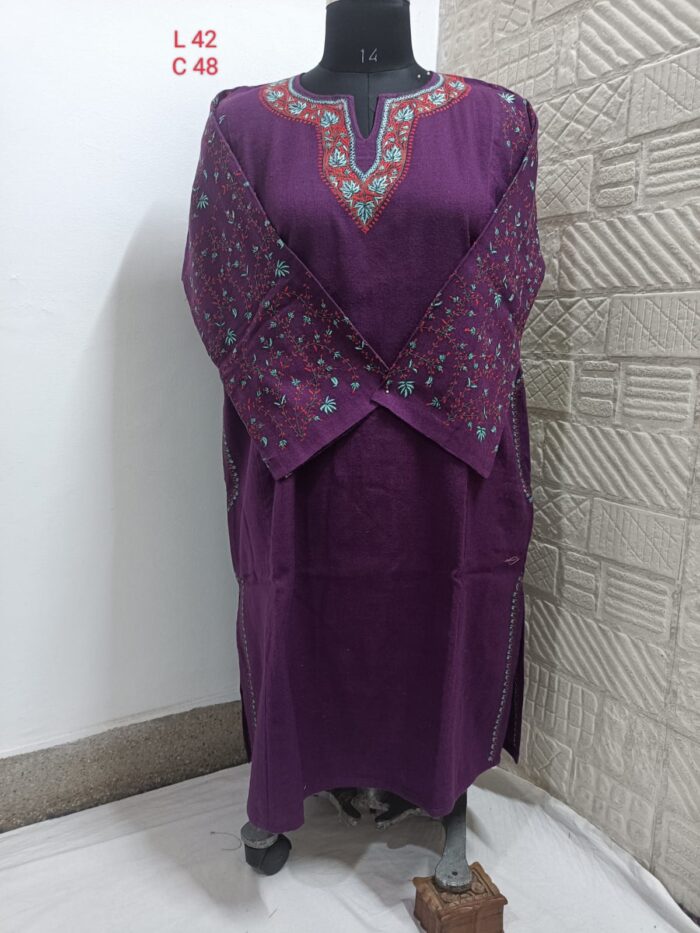 Purple Hand Sozni Pure Raffal Pheran