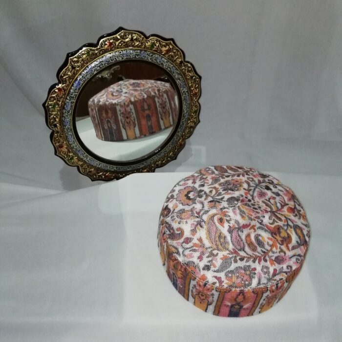 Safed Padshahi Gul Kashmiri Kani Cap - Image 3
