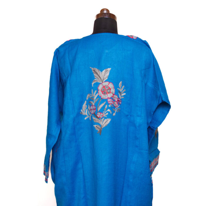 Blue Raffal Beautiful Aari Phiran - Image 3