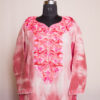 Gulabi Tie-Dye Cashmilon Aari Pheran