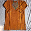 Mustard Aari Fine Cashmilon Pheran L36