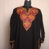 Black Badam Aari Work Cashmilon Pheran
