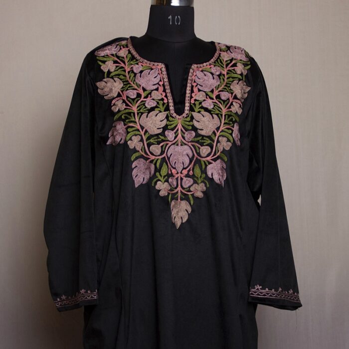 Black Velvet Aari Pheran