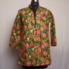 Green Chinari Heavy Aari Cashmilon Short Jacket