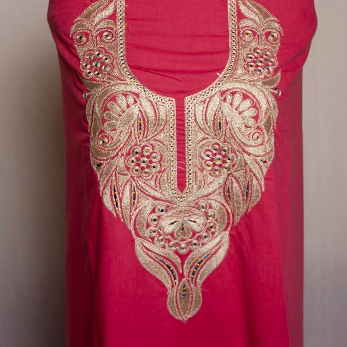 Pink Spun Tilla 2pc Suit