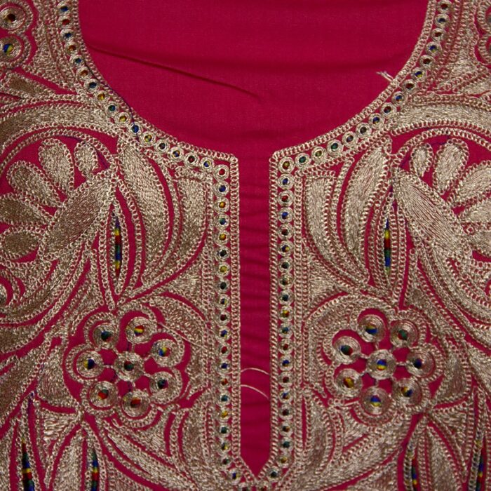 Pink Spun Tilla 2pc Suit - Image 3