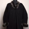 Black Cashmilon Fur Pheran