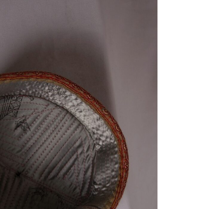 Elite Pure Pashmina & Velvet Hand Sozni Cap - Image 4
