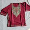 Pink Kids Traditional Kashmiri Pheran L19.5