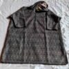 Brownish Black Kids Traditional Kashmiri Pheran With Hood L30