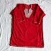 Red Velvet Kids Traditional Kashmiri  Pheran L34