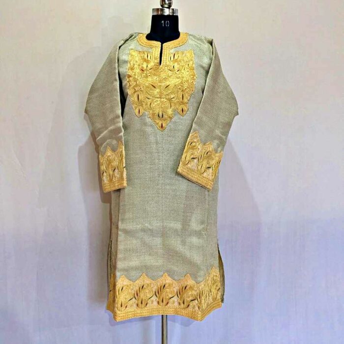 Premium Australian Wool Tilla Pheran With Lining and Quality Stitching