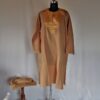 Dark Nude Raffal Tilla Pheran Set with Pant