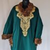 Green Cashmilon Pheran with Fur