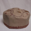 Natural Pashmina Color Toosha Hand Sozni Cap
