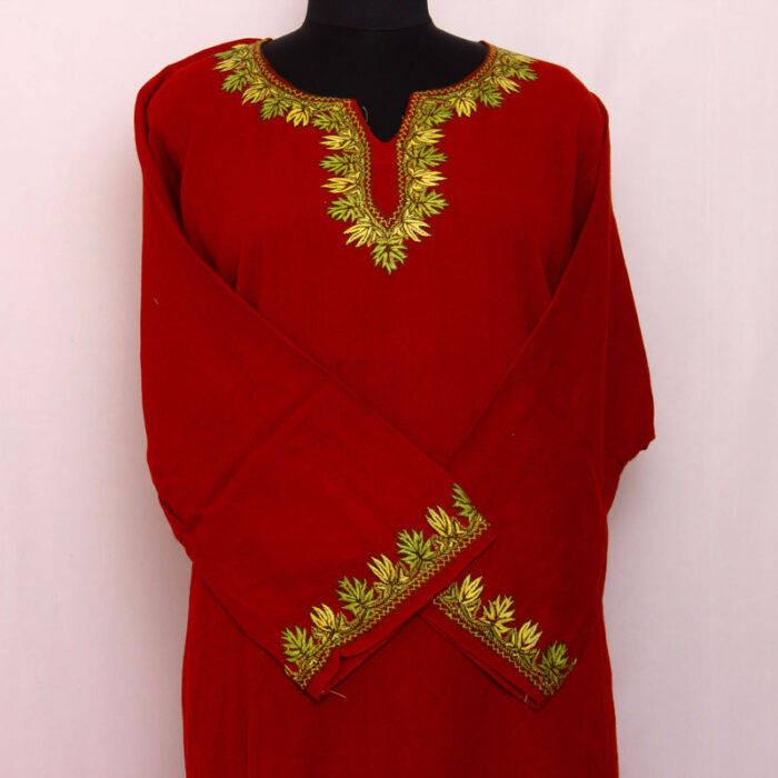 Rust Hand Sozni Raffal Pheran