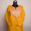 Mustard Ruby Cotton Tilla Kurta