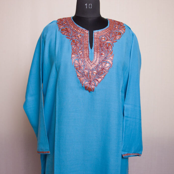 Blue Summer cool Tilla Kurta