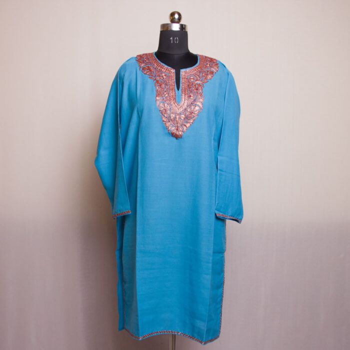 Blue Summer cool Tilla Kurta - Image 2