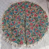 Tree of Life Handmade Double Aari Embroidered Namda Rug 5ft
