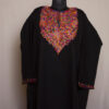 Black Shahi Cashmilon Aari Pheran