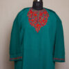 Green Cashmilon Aari Pheran (L39)