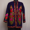 Dark Blue Aari Cashmilon Short Jacket