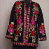 Black Cashmilon Aari Short Jacket