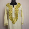 Offwhite Posh Summer Cool Cotton Aari Kurta