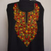 Black Cotton Aari Work 2Pc Suit