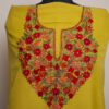 Yellow Floral Aari 2Pc Suit