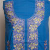 Blue Aari Zari 2Pc Winter Suit