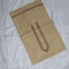 Men Unstitched Kurta Pyjama Nude Color