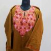 Mustard Wozul Posh Cashmilon Ari pheran