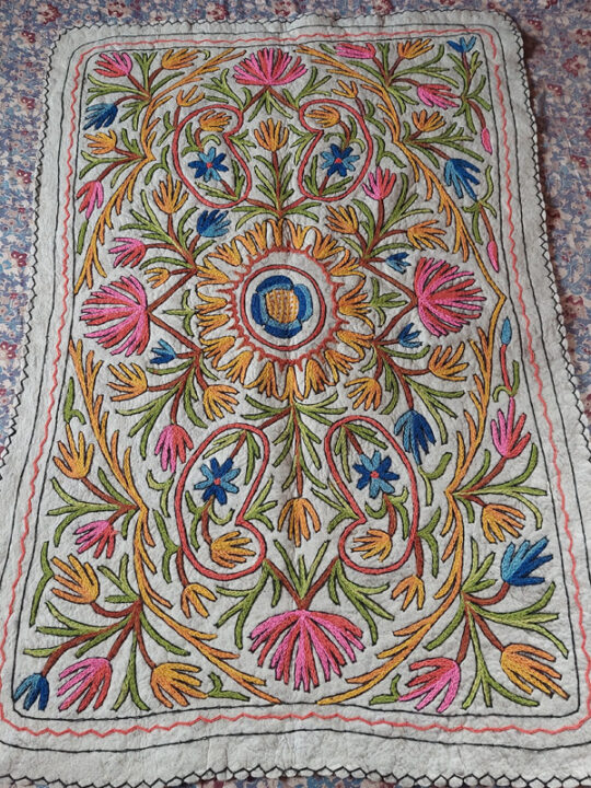 6x4 namda rug kashmir