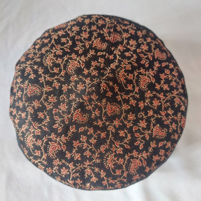 Black Shah Makhdoomi Kani Cap - Image 2
