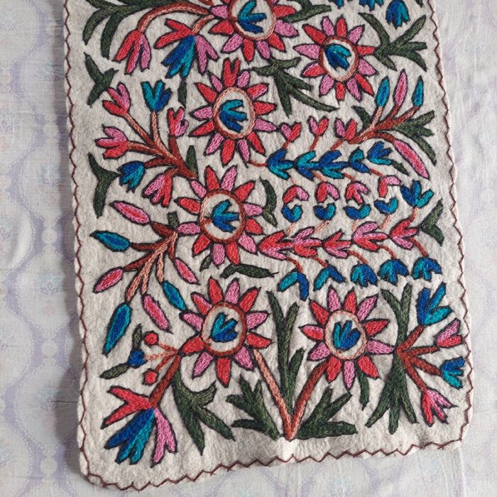 Beautiful Double Work Namda Runner Rug 6x2 - Image 2