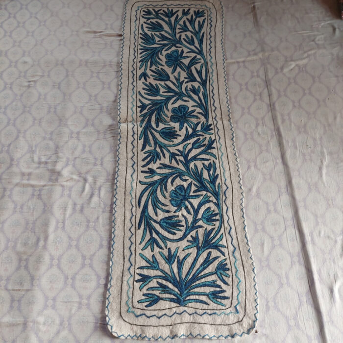 Namda Runner Rug 6x2 Kashmiri Handmade - Image 4