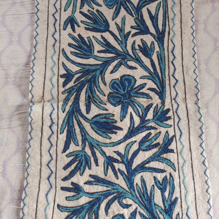 Namda Runner Rug 6x2 Kashmiri Handmade - Image 3