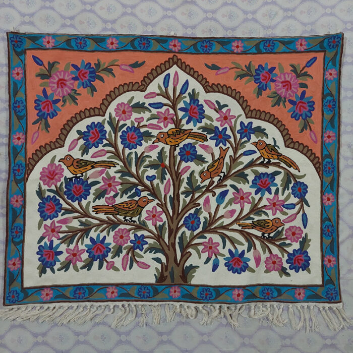 Tree of Life Chainstitch Wall Art/Hanging 4x3