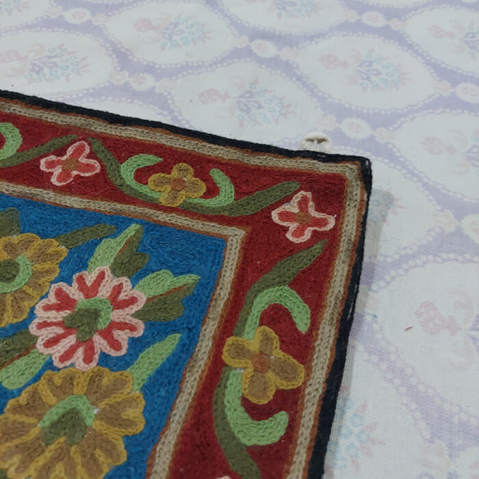 Tree of Life 3ft Wall Hanging, Kashmir Wool Handmade Tapestry Rug - Image 2
