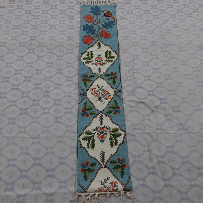 Aabi Chainstitch Wool Handmade Runner 5x1 - Image 4