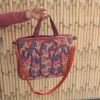 Crewel Laptop Bag With Handwork | Zipped